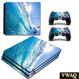 VWAQ PS4 Pro Water Skin Decal Playstation 4 Ocean Vinyl Wrap Skins - PPGC9 - VWAQ Vinyl Wall Art Quotes and Prints
