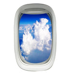 Airplane Window Cloud View Peel and Stick Vinyl Wall Decal - PW26 - VWAQ Vinyl Wall Art Quotes and Prints