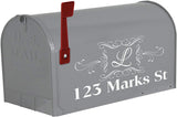 Monogram Sticker Mailbox